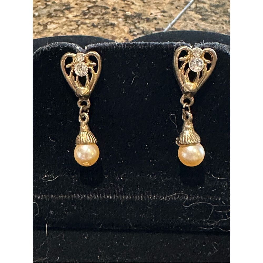 Vintage pierced earrings 